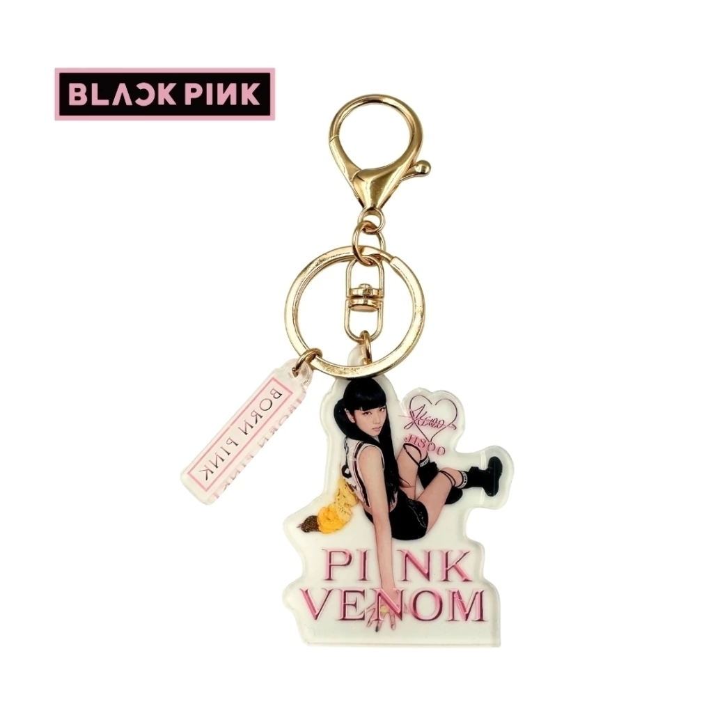 Blackpink Llavero de Acrílico Fanmade Pink Venom - Image 3