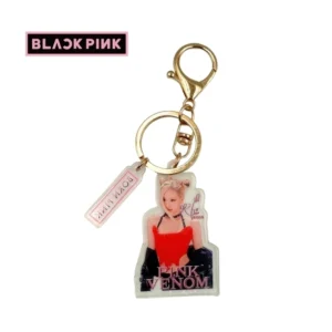 Blackpink Llavero de Acrílico Fanmade Pink Venom