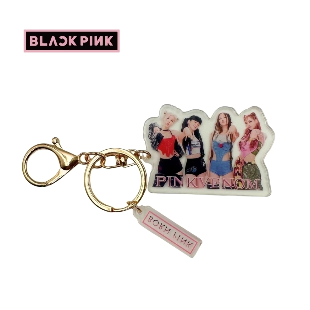Blackpink Llavero de Acrílico Fanmade Pink Venom - Image 5