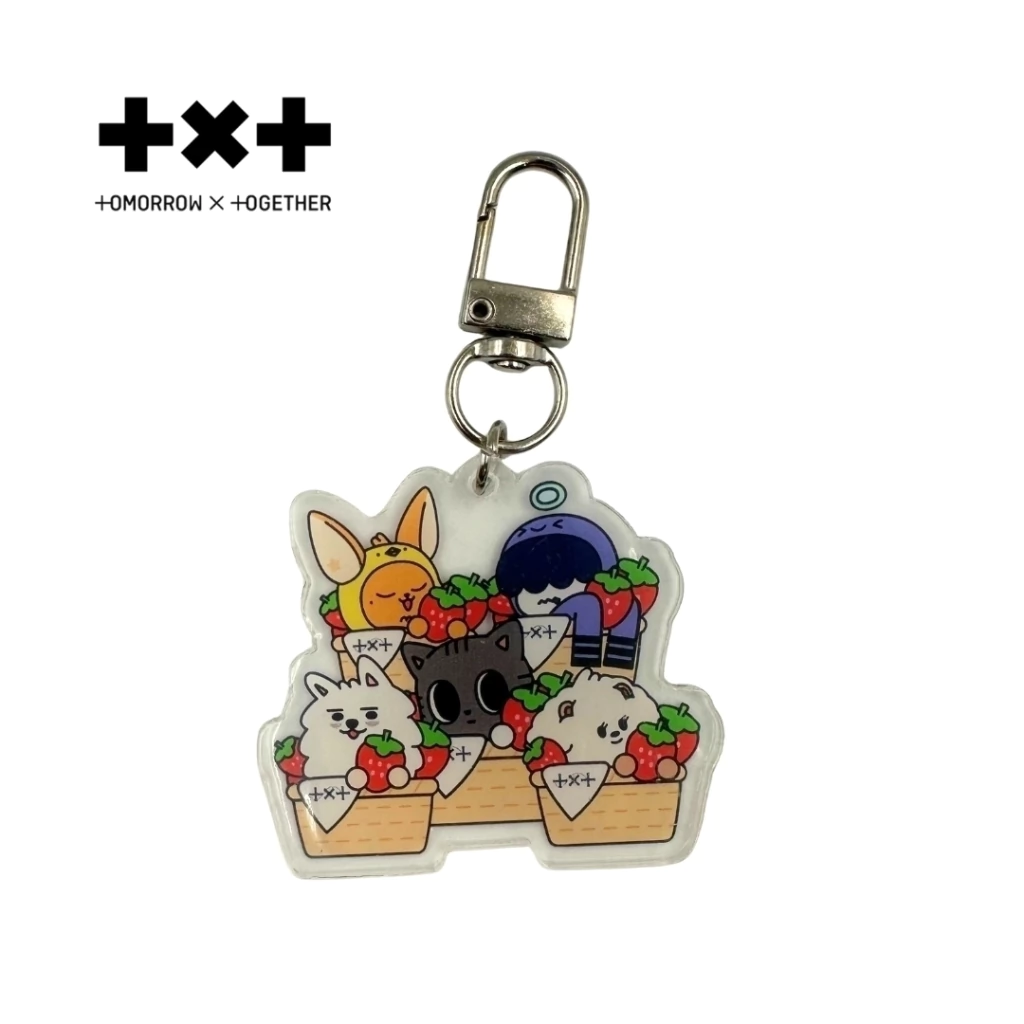 TXT PPULBATU Llavero de Acrílico Fanmade Canastas - Image 4