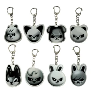 Straykids Llavero de Acrilico Fanmade Evil Skzoo