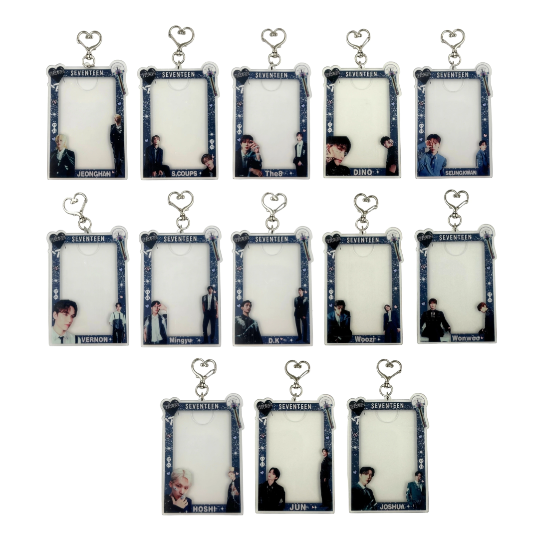 Seventeen CardHolder de Acrílico Negro