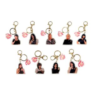 Twice Llavero de Acrilico Fanmade Negro