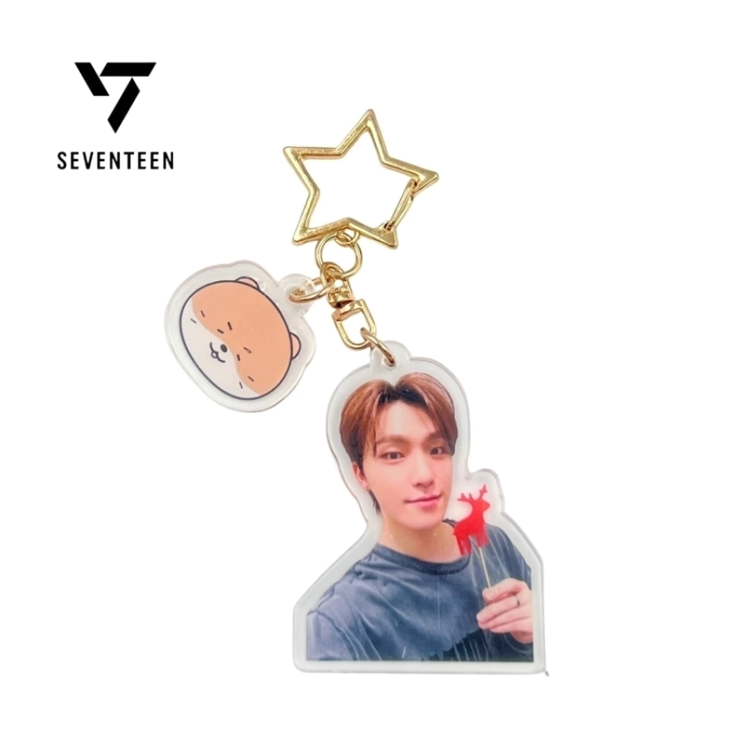 Seventeen Llavero de Acrílico Fanmade con Charm - Image 12