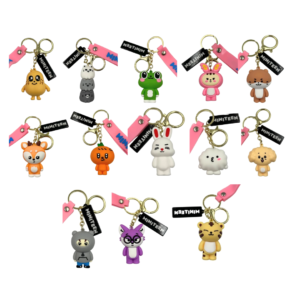 Seventeen Miniteen Llavero de Goma Fanmade