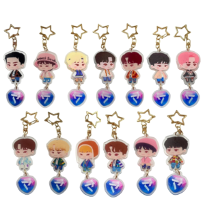 Seventeen Llavero de Acrílico Fanmade Puzzle