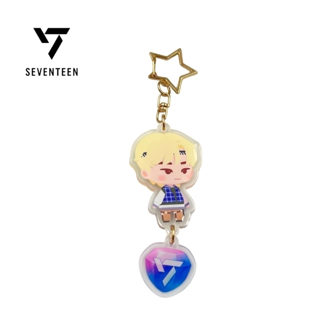 Seventeen Llavero de Acrílico Fanmade Puzzle - Image 4