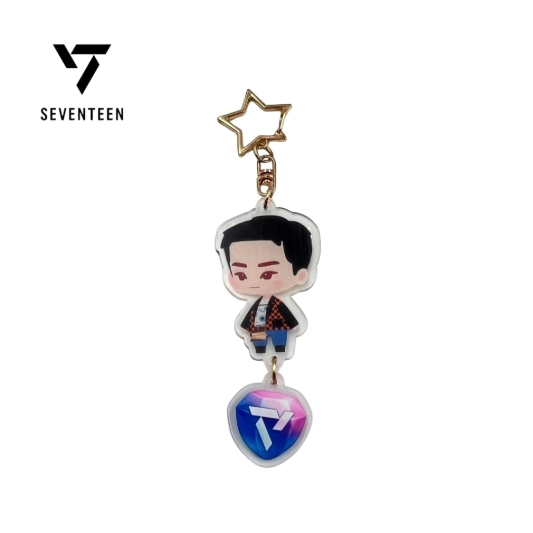 Seventeen Llavero de Acrílico Fanmade Puzzle - Image 2
