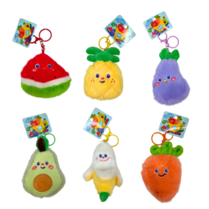Llavero Frutal de peluche