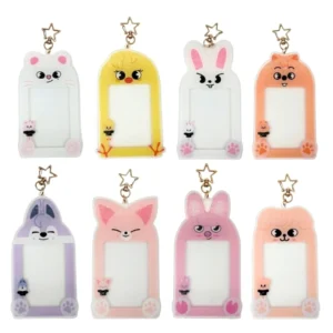 StrayKids Cardholder de acrílico Skzoo gancho de estrella