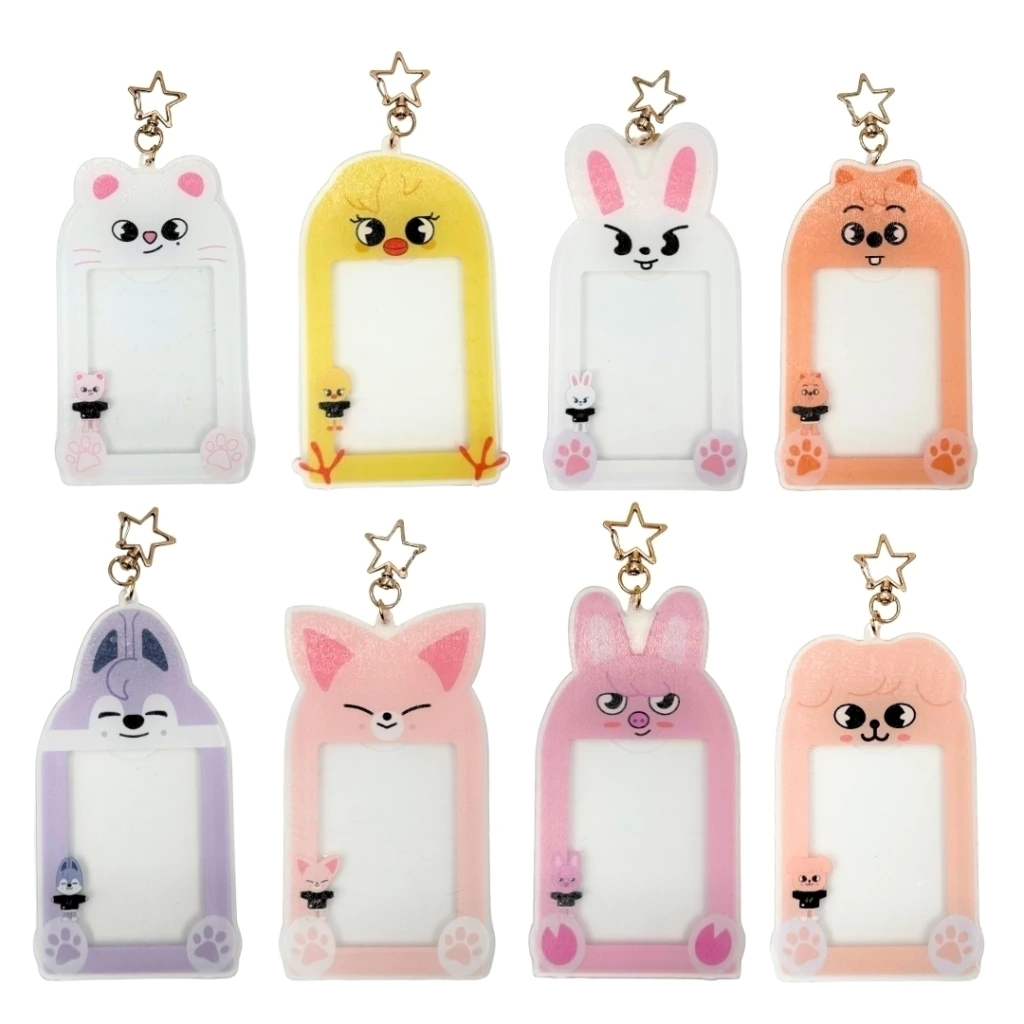 StrayKids Cardholder de acrílico Skzoo gancho de estrella