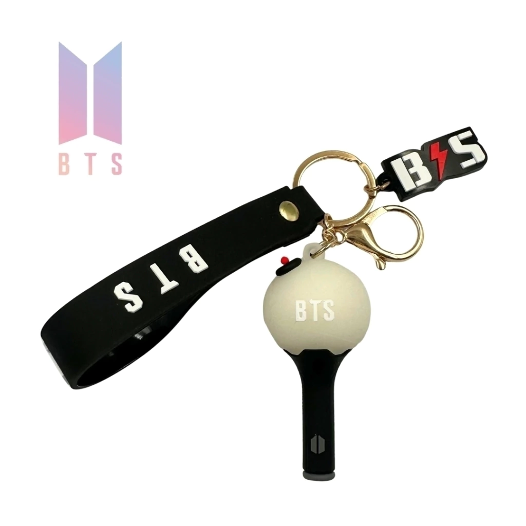 BTS Llavero de Goma Lightstick