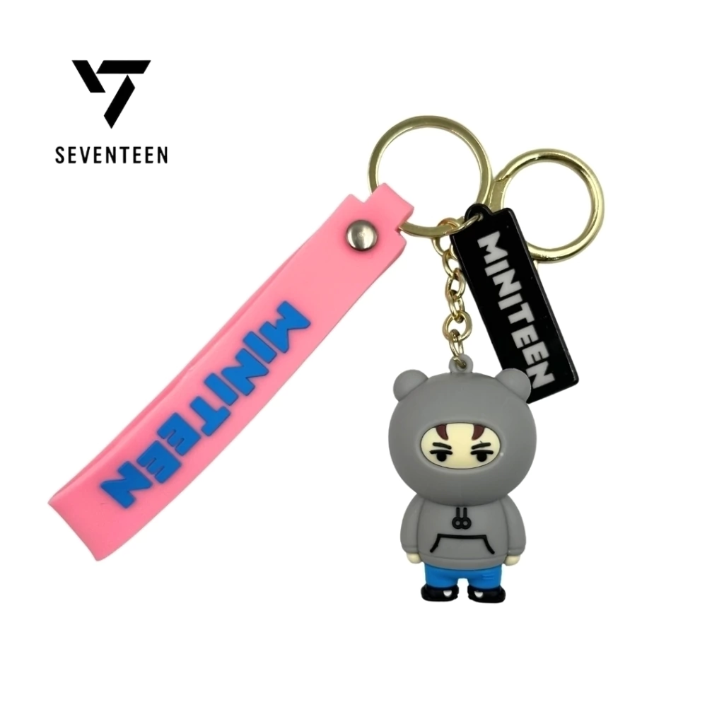 Seventeen Miniteen Llavero de Goma Fanmade - Image 3