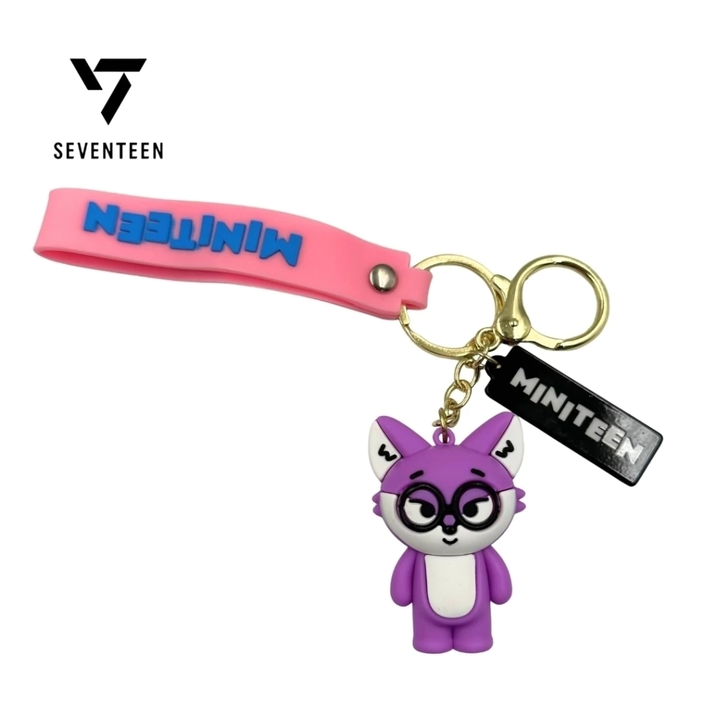 Seventeen Miniteen Llavero de Goma Fanmade - Image 4
