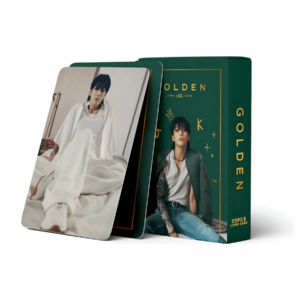 BTS Jungkook Lomocards - Golden