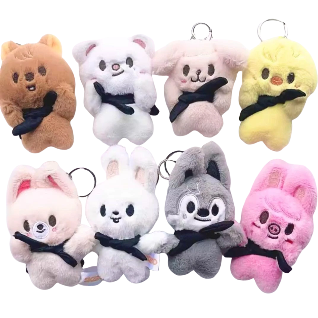 Straykids Llavero de Peluche Fanmade Skzoo