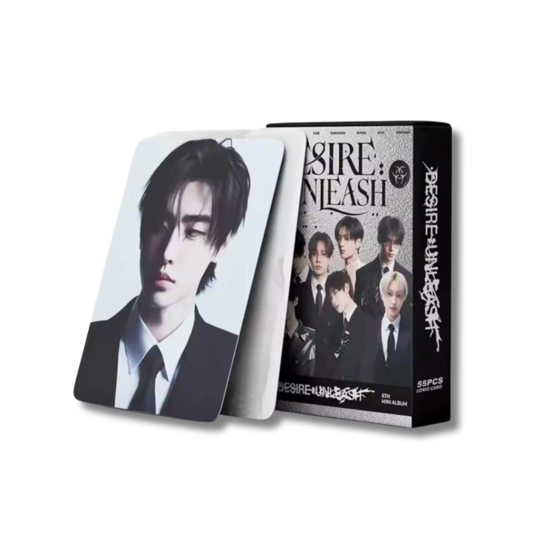 ENHYPEN Lomocards – Desire: Unleash Ver. oscura