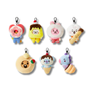 BT21 Llavero Fanmade de Peluche Postres